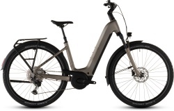 BICICLETA ELECTRICA CUBE NURIDE HYBRID PRO 600 EASY ENTRY FLASHSTONE CHROME - Img 4