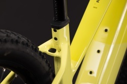 BICICLETA ELECTRICA CUBE REACTION HYBRID RACE 800 TRAPEZE BANANASPLIT BLACK 2027 cadru L (20") - roti 29 - Img 4