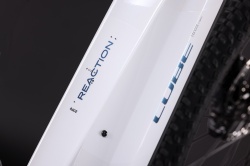 BICICLETA ELECTRICA CUBE REACTION HYBRID RACE 800 TRAPEZE SNOW BLACK 2027 cadru L (20") - roti 29 - Img 3