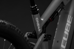 BICICLETA ELECTRICA CUBE STEREO HYBRID ONE44 HPC PRO 800 OLDGREY BLACK 2027 cadru L (20") - roti 29 - Img 4