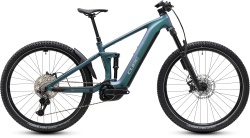 BICICLETA ELECTRICA CUBE STEREO HYBRID ONE44 SLX 800 SMARAGDGREY CHROME 2027 cadru L (20") - roti 29