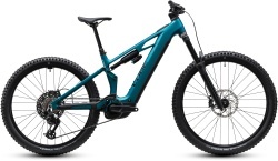 BICICLETA ELECTRICA CUBE STEREO HYBRID ONE77 HPC RACE 800 METALLICPETROL BLACK 2027 L