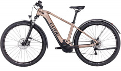 Bicicleta electrica Hardtail CUBE Reaction Hybrid Performance 625 Allroad Metallicbrown'n'Orange