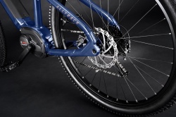 Bicicleta electrica MTB Hardtail HAIBIKE Alltrack 4 27.5 i500Wh 9-G Alivio Cool Blue Leather