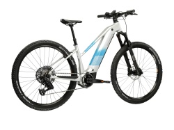 BICICLETA ELECTRICA MTB KROSS Influx Hyb 5.0 800 SILVER - Img 6