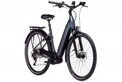 Bicicleta electrica Trekking-Oras CUBE Supreme Sport Hybrid Pro 500 Grey'n'Grey