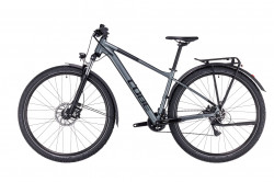 Bicicleta MTB Hardtail CUBE AIM RACE ALLROAD Flashgrey Black