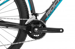 Bicicleta MTB Hardtail Rock Machine Torrent 30-29 29 Matte Black-Grey-Petrol 17.0 - (M)