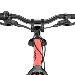 Bicicleta pentru copii WOOM 4 Explore Neon Coral - Img 2