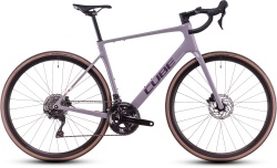 Bicicleta Sosea-Ciclocross CUBE Attain C:62 Race plumgrey´n´brink