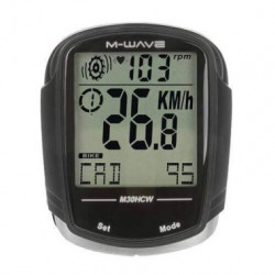 Bike Computer Wireless M-WAVE "M30HCW" 30 functii
