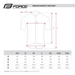 Bluza ciclism Force View maneci scurte negru/gri/alb S - Img 3