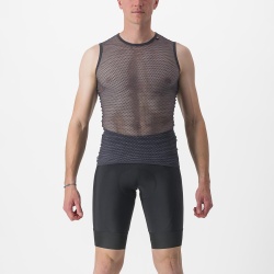 Bluza corp fara maneci Castelli Miracolo Wool SL, Gri, XL - Img 3