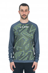 Bluza CUBE ATX Round Neck TM L/S Olive Grey - Img 2