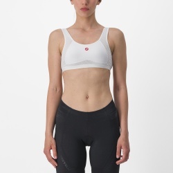 Bustiera Castelli Rosso Corsa, pentru femei, Alb, M