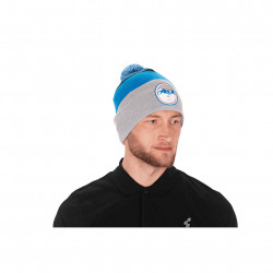 Caciula CUBE Beanie Bobble Blue'N'Grey Gri-Albastru - Img 2