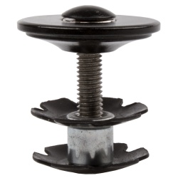 Capac si Floare Cuvete SXT FORK FIX 1.1/8" Negru Anodizat - Img 2