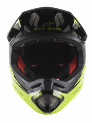 Casca Alpinestars Missile tech Airlift Black/yellow Fluo - Img 3