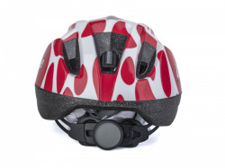 Casca Copii AUTHOR Mirage Inmold 52-56 cm Rosu/Alb - Img 3