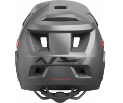 Casca copii MTB Full Face ABUS YouDrop Silver