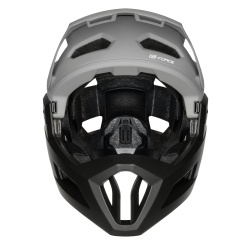 Casca Force VENOM downhill, gri-negru S-M - Img 3