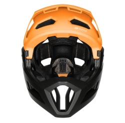 Casca Force VENOM downhill, portocaliu-negru L-XL - Img 3