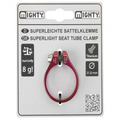 Colier tija sa Mighty 34.9mm 8gr rosu - Img 2