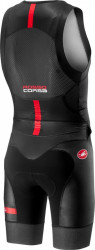 Costum Triatlon Fara Maneca Castelli Free Sanremo SS Suit Negru - Img 2