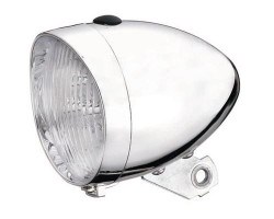 Far fata Union UN-4900 crom cu baterii 3 led
