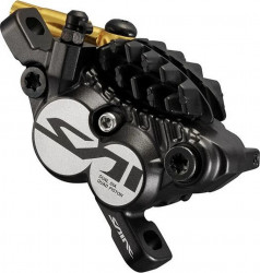 Frana disc hidraulica SHIMANO Saint BL-M820-B + BR-M820 Placute Ice Technologies Fata Negru