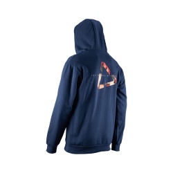 Hanorac Leatt Hoodie Core Denim Blue L