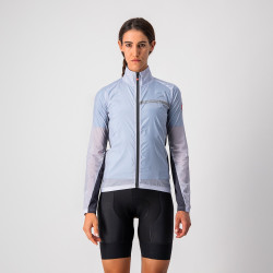 Jacheta de vant Castelli Squadra Stretch W de dama Gri