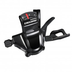 Maneta Schimbator Shimano Deore SL-T610-L Stanga 3 Foi Negru