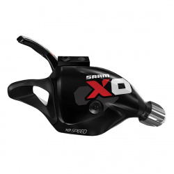 Maneta schimbator SRAM X0 Dreapta Spate 10 Viteze Negru-Rosu