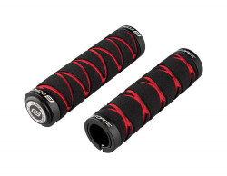 Mansoane Force Moly cu blocare, negru/rosu