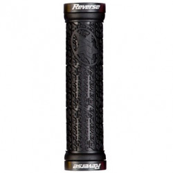 Mansoane Reverse Stamp Lock-On 135/30mm Negru/Negru