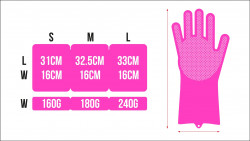 Manusi de curatare Muc-Off Deep Scrubber Pink - Img 2