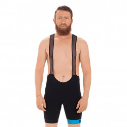 Pantaloni CUBE SLT Bib Shorts Negru Albastru