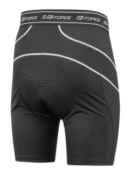 Pantaloni FORCE Blade MTB cu Sub-pantaloni si Bazon Albastru