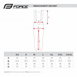 Pantaloni Force F58 cu bretele si bazon Negru-Gri