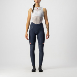 Pantaloni lungi Castelli RoS W de dama Bleumarin/Argintiu Reflex