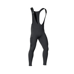 Pantaloni lungi cu bretele Leatt MTB ThermaFlow 4.0 Black XXXL