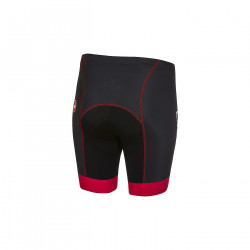Pantaloni scurti Castelli Future Racer Kid pentru copii Negru-Rosu - Img 3
