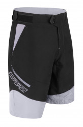 Pantaloni scurti cu bazon Force Storm negru/gri negru/gri - Img 3