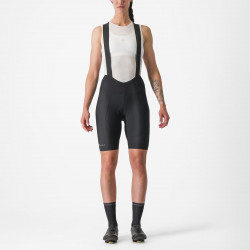 Pantaloni scurti cu bretele Castelli Espresso W DT, de dama, Negru, M