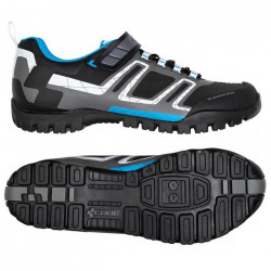 Pantofi Ciclism CUBE All Mountain Black White Grey - Img 2
