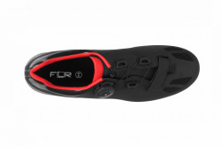 Pantofi ciclism FLR F-11 Pro Road - Negru-Rosu