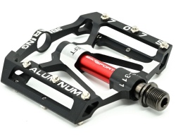 Pedale Bikesport West Biking Aluminiu CNC cu 3 rulmenti - Img 2