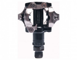 Pedale SHIMANO PD-M520L SPD fara catadioptrii + placute SM-SH51 negru