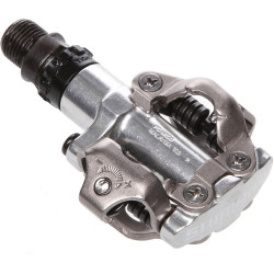 PEDALE SHIMANO PD-M520S SPD FARA CATADIOPRII INCLUDE PLACUTE ARGINTIU